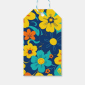 Farbenfrohe, blutdrucksenkende Blume im Dopamin-St Geschenkanhänger (Vorderseite)