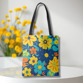 Farbenfrohe, blutdrucksenkende Blume im Dopamin-St Tasche