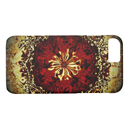 Farbenfrohe Blüte Blume 2 Case-Mate iPhone Hülle (Rückseite (Horizontal))