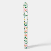 Farbenfrohe Blüten Case-Mate iPhone Hülle (Rückseite / Links)