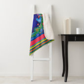 Farbenfrohe Blütenbezeichnung Eigene Fun-Inspiriti Sherpadecke (Beispiel)