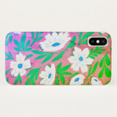 Farbenfrohe Blütenglocke Fall Mate iPhone Fall Case-Mate iPhone Hülle (Rückseite (Horizontal))
