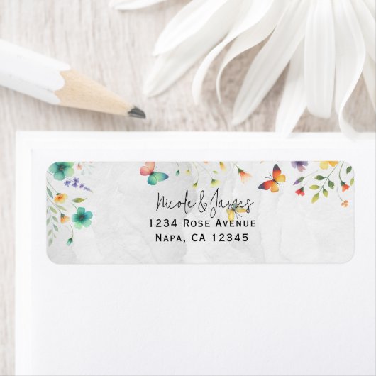 Farbenfrohe Blütenschmetterlinge (Insitu)