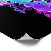 Farbenfrohe BMX Bike Boys Girls Bicycle Poster (Ecke)