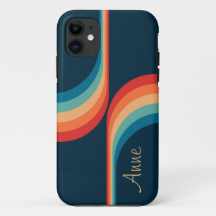 Farbenfrohe Bögen im Retro-Stil Case-Mate iPhone Hülle