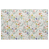 Farbenfrohe Bohemische Vögel im Frühlingsmuster Stoff (Fat Quarter (45,7 x 55,9 cm))