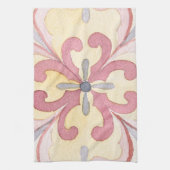 Farbenfrohe Böhmische Kunst Elegante Wasserfarbe Geschirrtuch (Vertikal)