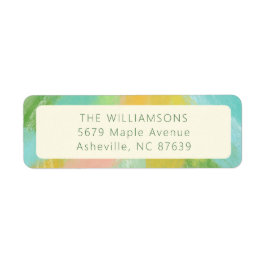 Farbenfrohe Boho Abstraktes Brautparty