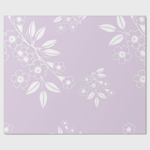 Farbenfrohe Boho floral Muster Ästhetik Geschenkpapier