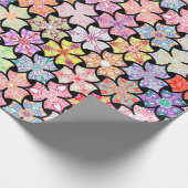 Farbenfrohe Boho Mandala Musterpapier Geschenkpapier (Ecke)