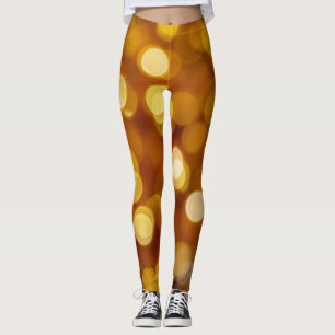Farbenfrohe Bokenbeleuchtung, Weihnachtsuntergrund Leggings