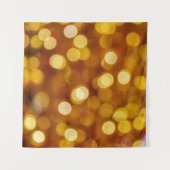 Farbenfrohe Bokenbeleuchtung, Weihnachtsuntergrund Wandteppich (Vorderseite (Horizontal))