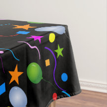 Farbenfrohe Bollons und Streamer auf BLACK