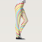 Farbenfrohe Bonbondots Leggings (Rechts)