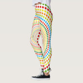 Farbenfrohe Bonbondots Leggings (Links)