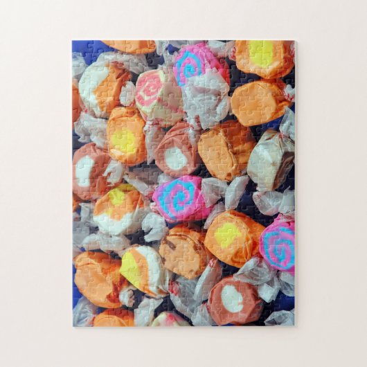 Farbenfrohe Bonbons Puzzle (Vertikal)