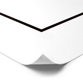 Farbenfrohe botanische Blume Poster (Ecke)