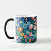 Farbenfrohe botanische Tasse (Links)