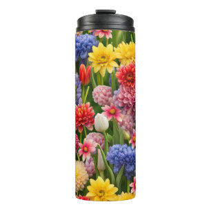 Farbenfrohe Bouquet #27 - Thermosbecher