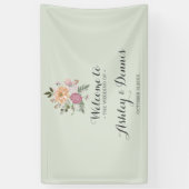 farbenfrohe Bouquet Banner (Vertikal)