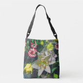 Farbenfrohe Bouquet mit Lilie Tragetaschen Mit Langen Trägern (Rückseite)