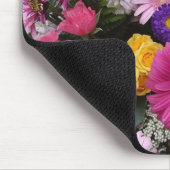 farbenfrohe Bouquet Mousepad (Ecke)