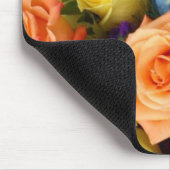 farbenfrohe Bouquet Mousepad (Ecke)