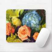 farbenfrohe Bouquet Mousepad (Mit Mouse)