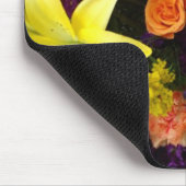 farbenfrohe Bouquet Mousepad (Ecke)