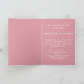 Farbenfrohe Brautparty-Karte für Blumenbeete Karte (Innenseite)