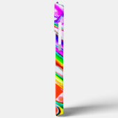 Farbenfrohe Bright Neon Personalisiert Case-Mate iPhone Hülle (Rückseite / Links)