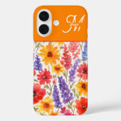 farbenfrohe Bright Summer Blumengarten blühen Case-Mate iPhone Hülle (Rückseite)