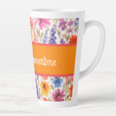 farbenfrohe Bright Summer Blumengarten blühen Milchtasse (Rechts)