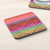 Farbenfrohe Brillen Getränkeuntersetzer (Linke Seite)