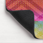 Farbenfrohe Brillen Mousepad (Ecke)