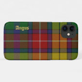 Farbenfrohe Buchanan Tartan Kariert iPhone 11 Fall Case-Mate iPhone Hülle (Rückseite (Horizontal))