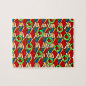 Farbenfrohe Bücher Jigsaw Puzzle Daisy (Horizontal)