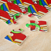 Farbenfrohe Bücher Jigsaw Puzzle Daisy (Seite)