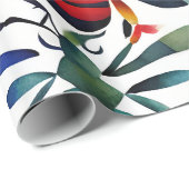 Farbenfrohe Bugs Whimsikäre Insekten Kunst Geschenkpapier (Rolleneckpunkt)