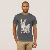 Farbenfrohe Bunny ABC Men-T - Shirt (Vorne ganz)