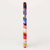 Farbenfrohe, bunt Abstrakte Muster Case-Mate iPhone Hülle (Hinten/Links)