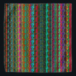 Farbenfrohe, bunt Abstrakte Muster Halstuch<br><div class="desc">2023</div>