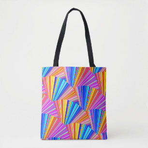 Farbenfrohe, bunt Abstrakte Muster Tasche