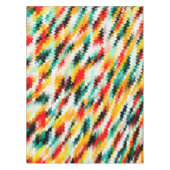 Farbenfrohe, bunt Abstrakte Muster Tischdecke (Vorderseite)