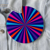 Farbenfrohe Burst Spinning Wheel Design Button (Beispiel)
