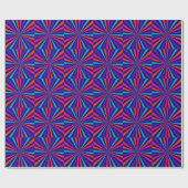 Farbenfrohe Burst Spinning Wheel Design Geschenkpapier (Flach)