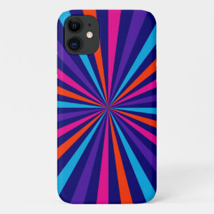 Farbenfrohe Burst Spinning Wheel Grafik iPhone Cas Case-Mate iPhone Hülle
