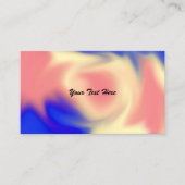 Farbenfrohe Business Cards Visitenkarte (Vorderseite)