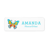 Farbenfrohe Butterfly (Vorne)