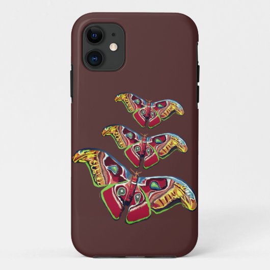 Farbenfrohe Butterfly Case-Mate iPhone Hülle (Rückseite)